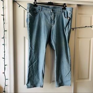 Denim & Co. Light Blue Jeans